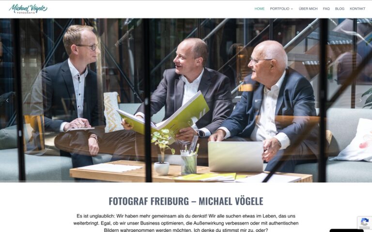 webzeugx, die Webagentur aus Freiburg kreiert eine Webseite für Vögele Fotografie